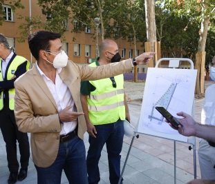 ©Ayto.Granada: PAJARITOS Y CAMINO DE RONDA QUEDARN CONECTADOS A FINAL DE AO TRAS LAS OBRAS DE REGENERACIN URBANA DE LOS TERRENOS DEL CUARTEL DE AUTOMOVILISMO